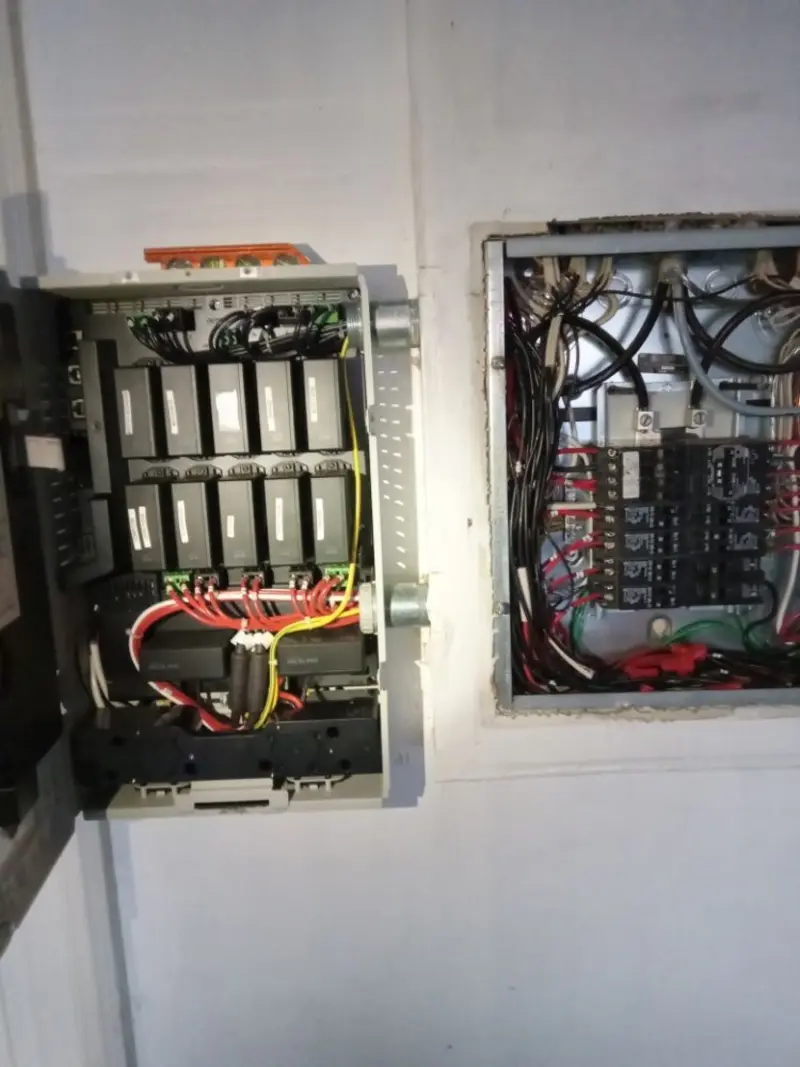 Electrical panel upgrade completed for Indoor Lighting Installation in Doraville